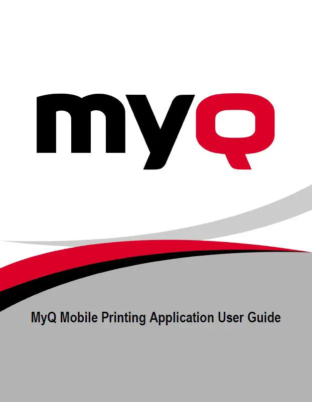 MyQ, Mobile Printing, App, Elite Document Resources
