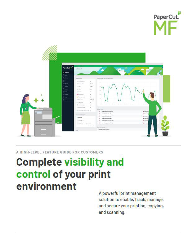 Kyocera, Software, Cost Control, Security, Papercut, MF, Elite Document Resources